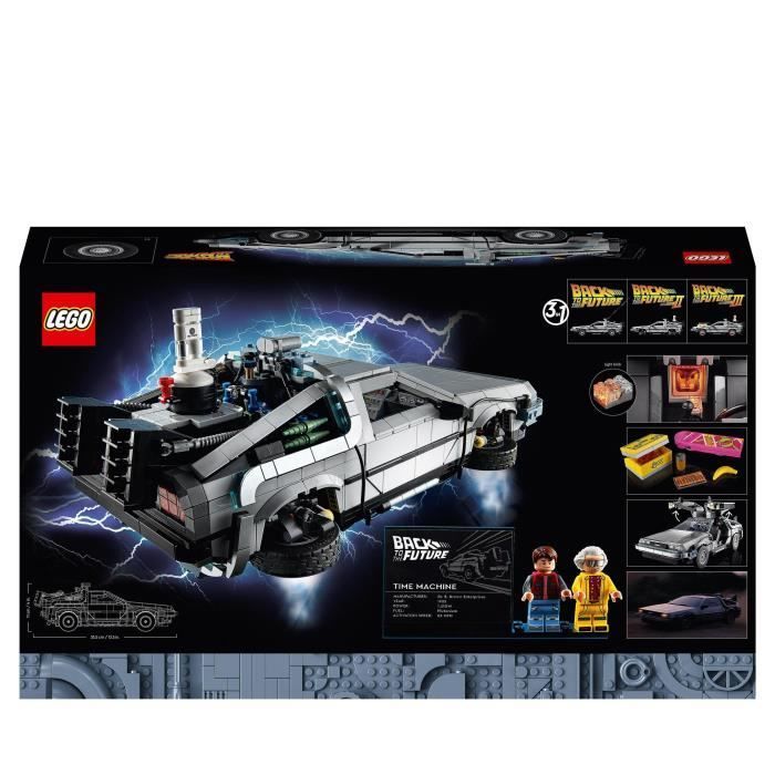 LEGO® 10300 Esclusiva Cdiscount La macchina del tempo di Ritorno al futuro