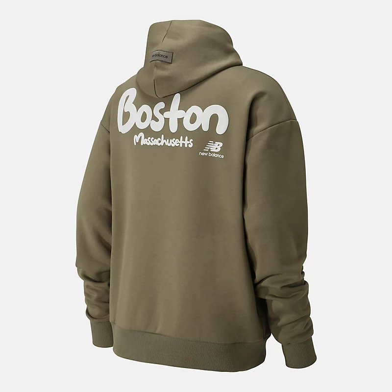 Unisex mikina s kapucí Boston - PRAVÁ MASKÁČOVÁ