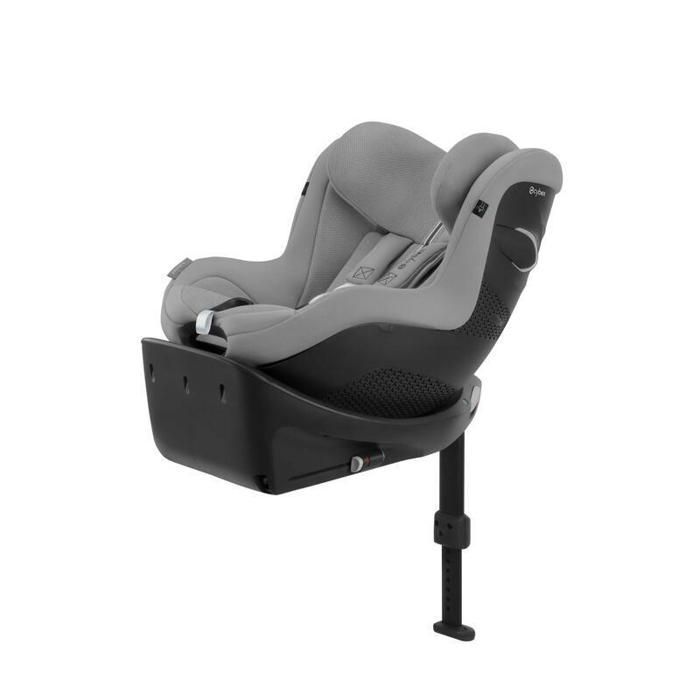 Cybex Sirona Gi i-size Autositz, Gold - 61 bis 105 cm - 3 Monate bis 4 Jahre - bis zu 20 kg - Steingrau Mittelgrau (Plus)