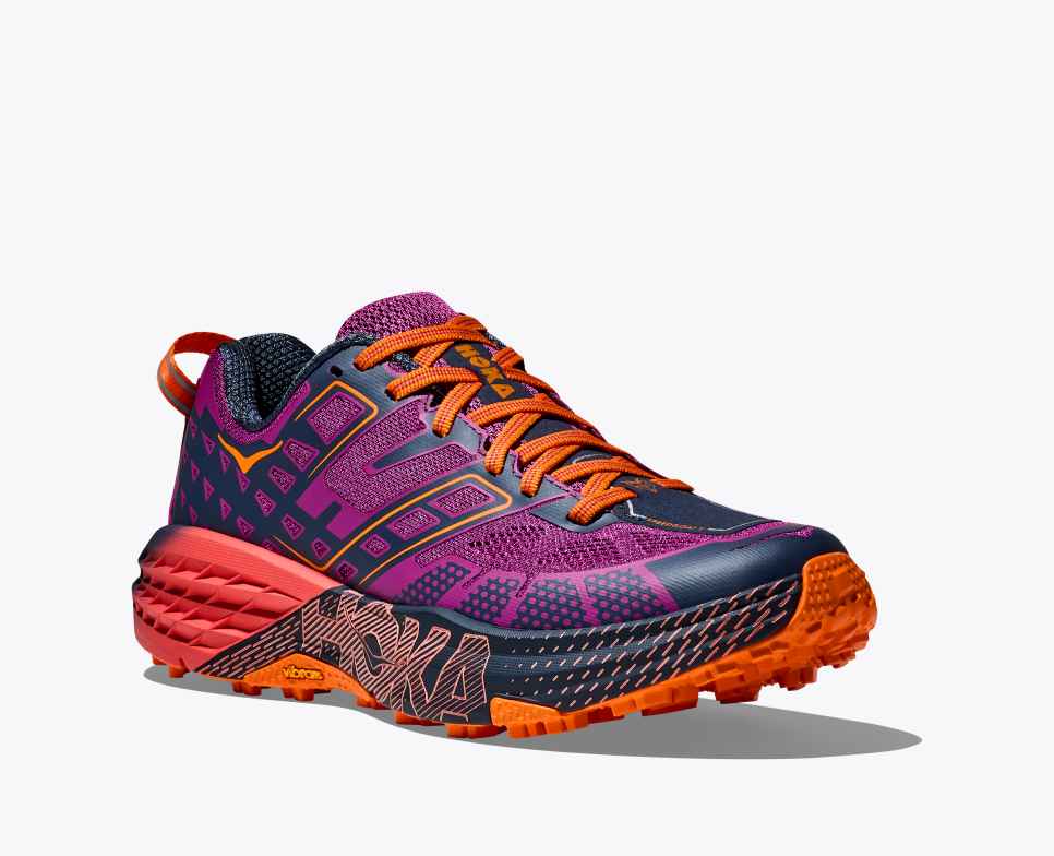 HOKA Speedgoat 2 Wild Flower / Electric Tangerine