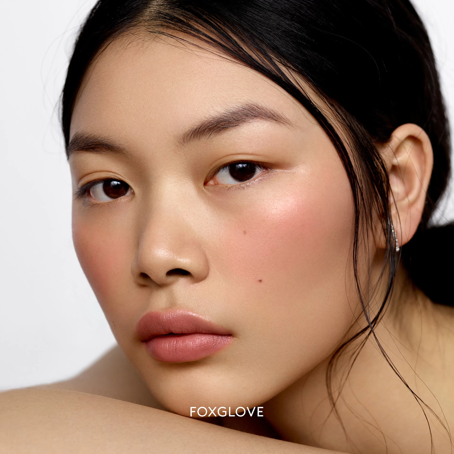 Refill pentru culoarea buzei și obrajilor Blush Divine Radiant Foxglove - Rose Inc