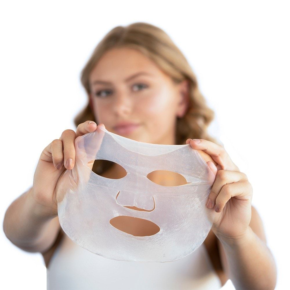 STARSKIN® Sheet Mask After Party™ sejas maska ar kokosriekstu biocelulozes ekstraktu un otrās ādas efektu - 30 ml