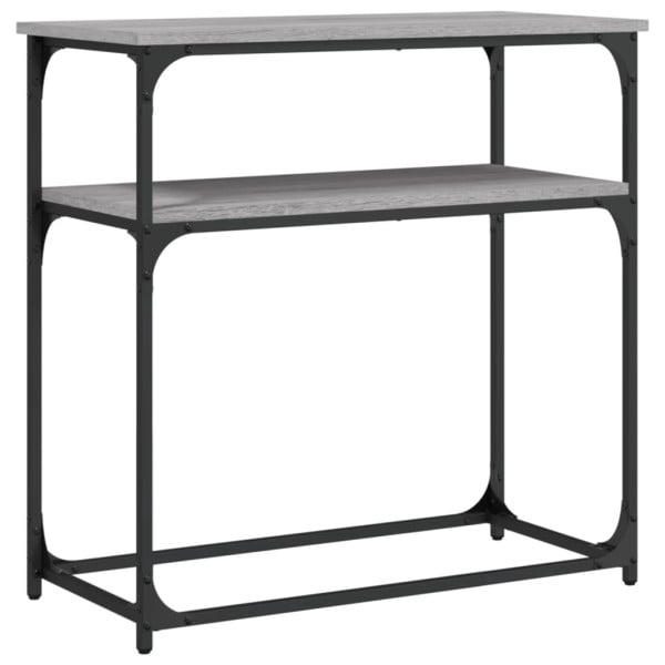 VidaXL Szary 75 x 35.5 x 75 cm Materiał drewnopochodny