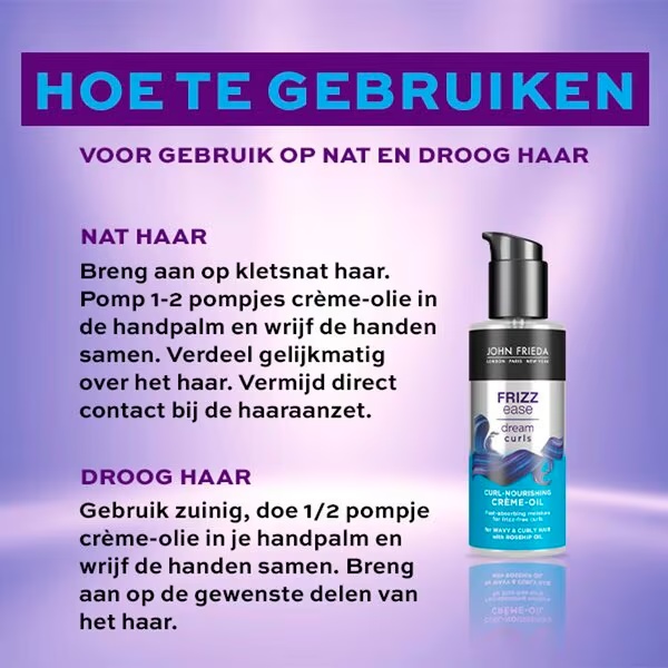John Frieda Frizz Ease Dream Curls кремасто уље 100ml