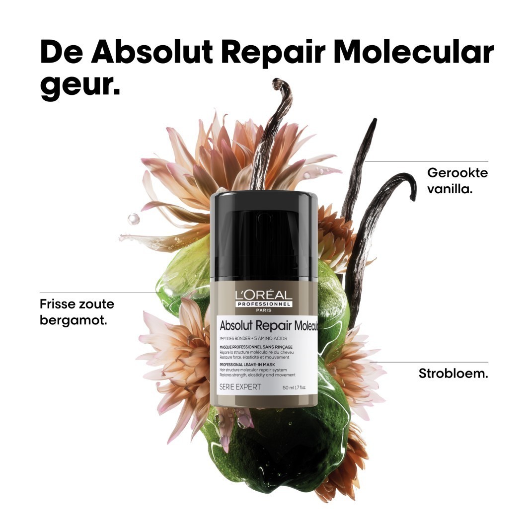 L'Oréal Professionnel regenerator bez ispiranja Absolut Repair Molecular maska bez ispiranja - 50 ml