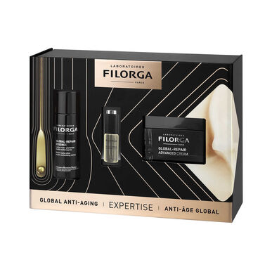 Filorga Global Anti-Aging Expertise -kasvohoitosetti, ikääntymistä ehkäisevä ja korjaava, 1 kpl.