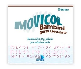 Movicol Chocoladezakjes voor Kinderen, 20 zakjes, Chronische constipatie