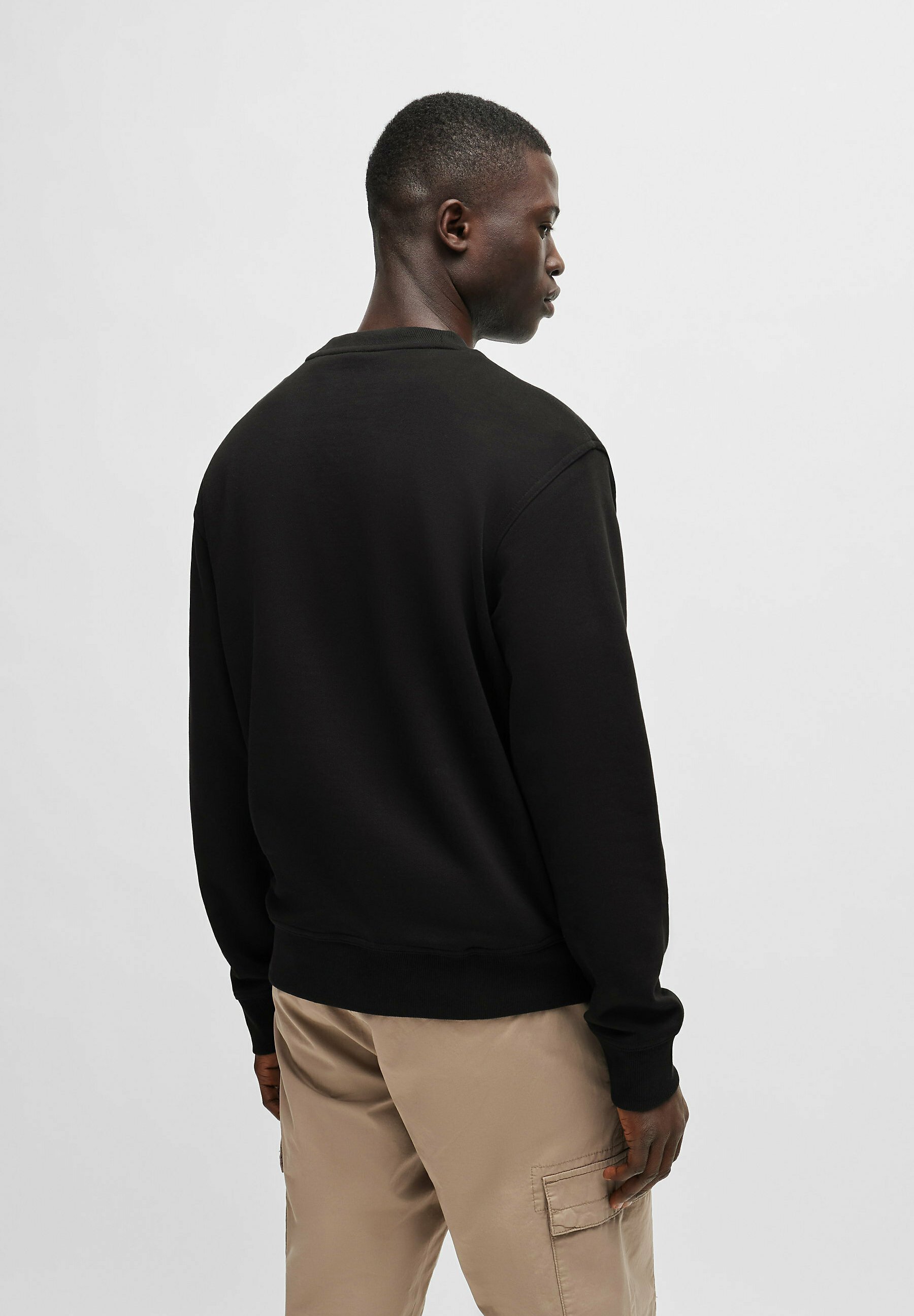 BOSS-sweatshirt - zwart