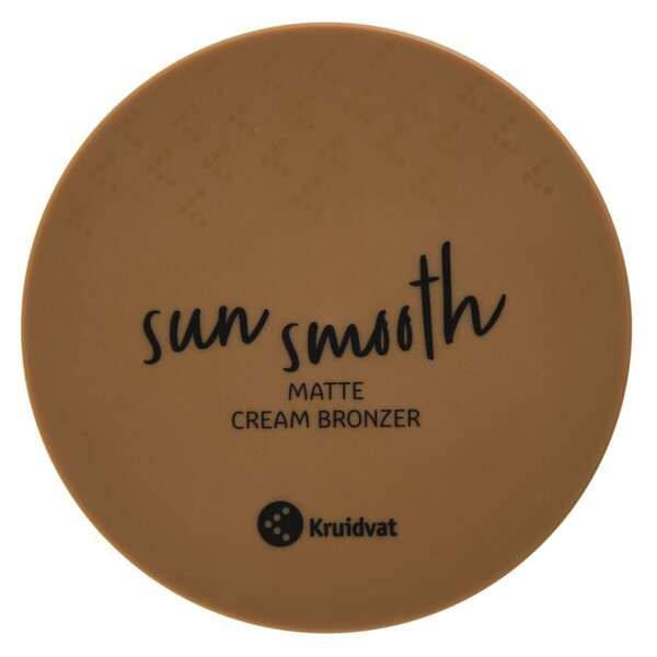 Kruidvat Sun Smooth 010 vidēji silta toņa matēts krēmveida bronzeris<br>30ml