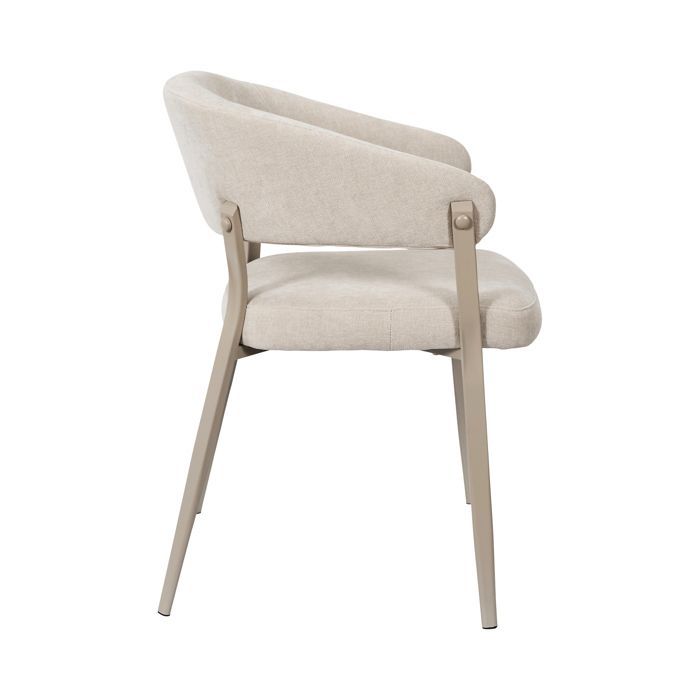 Set van 2 fauteuils - Home Deco Factory - Emilia - Beige