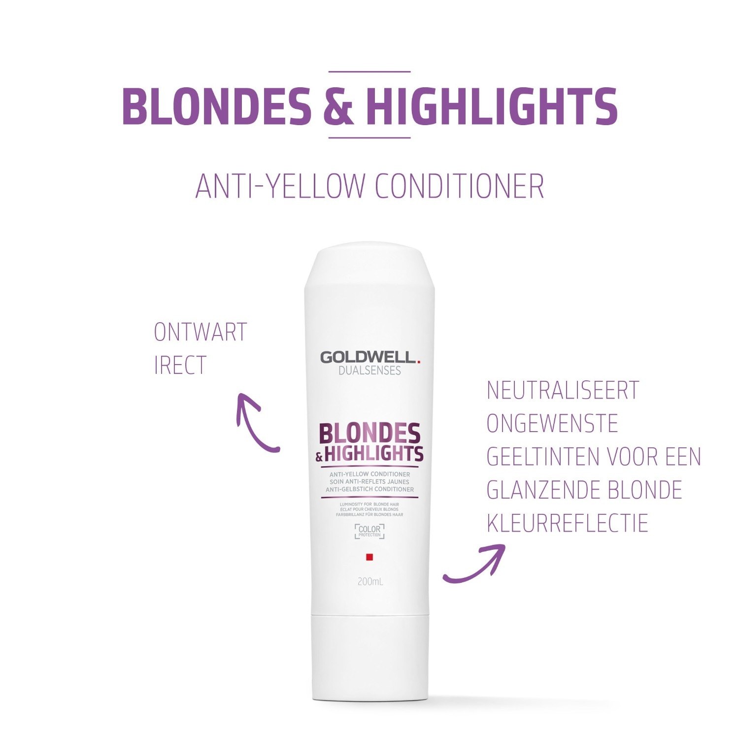 Goldwell Dualsenses Anti-Gelb-Conditioner – 200 ml