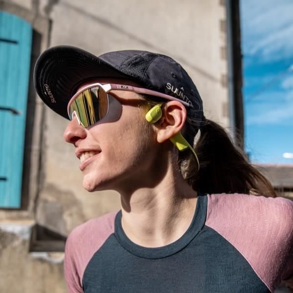 Écouteurs sans fil sport - SUUNTO Sonic - Conduction osseuse - Lime