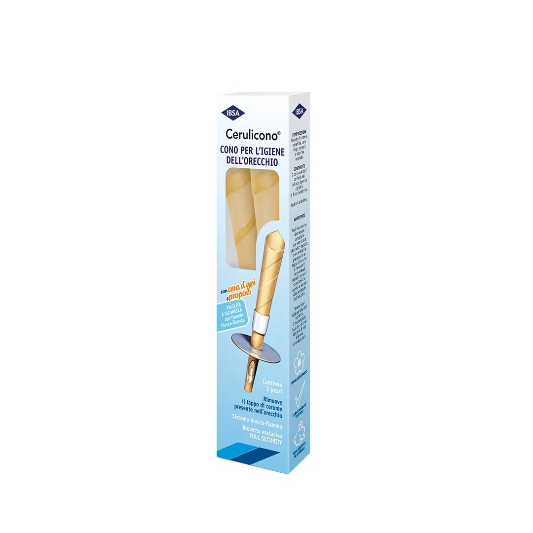 Cone auricular IBSA Cerulicono para 2 cones auriculares