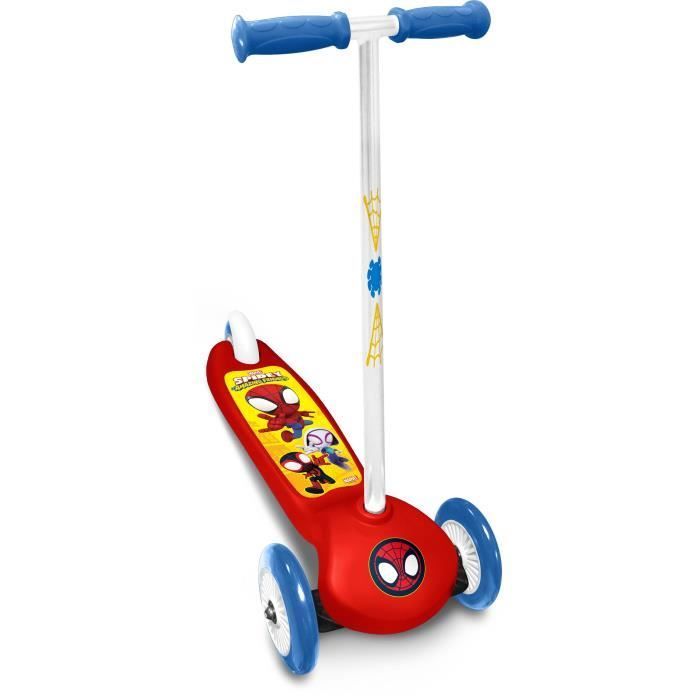 STAMP - Patinete de três rodas com direção - Homem-Aranha