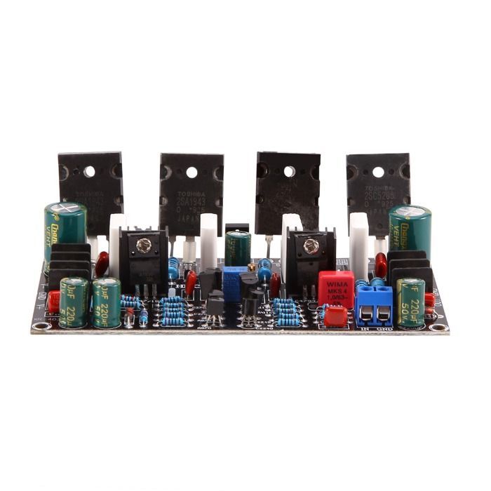 Placa amplificadora de potencia mono 1943 + 5200, placa amplificadora de válvulas de alta potencia de 200 W