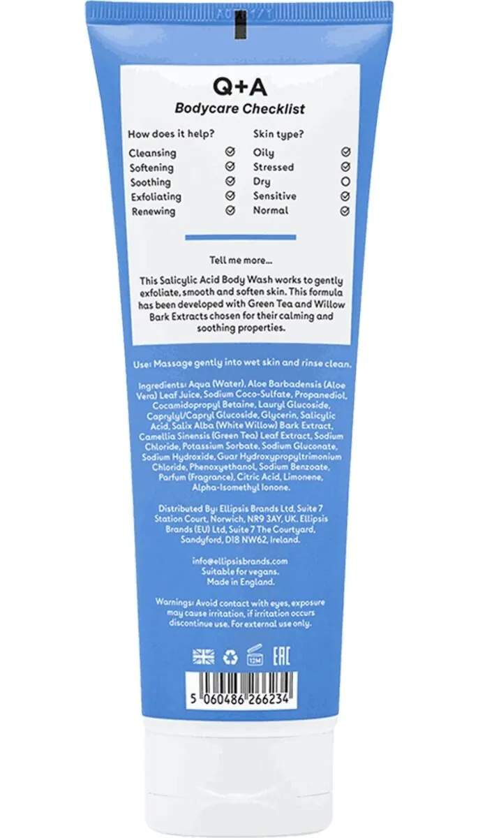Q+A Salicylic Acid - Żel do mycia ciała z kwasem salicylowym 250ml
