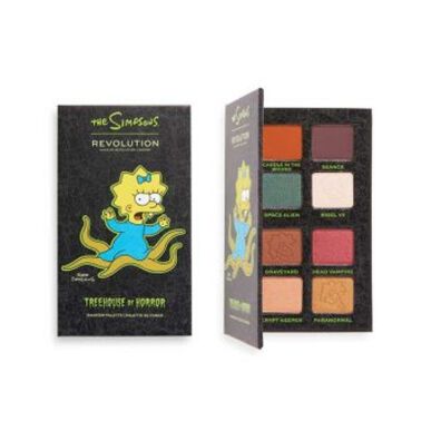 Paleta de sombras de ojos mini Makeup Revolution Alien Maggie x Los Simpson 6 gr 6 gr