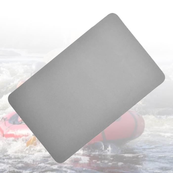 Kit de reparación de embarcaciones de PVC VVIKIZY - Parche de reparación deportivo - Gris