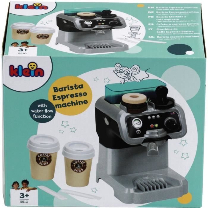 Cafetera Barista - KLEIN - 9510 - Con depósito de agua, sistema dispensador y accesorios