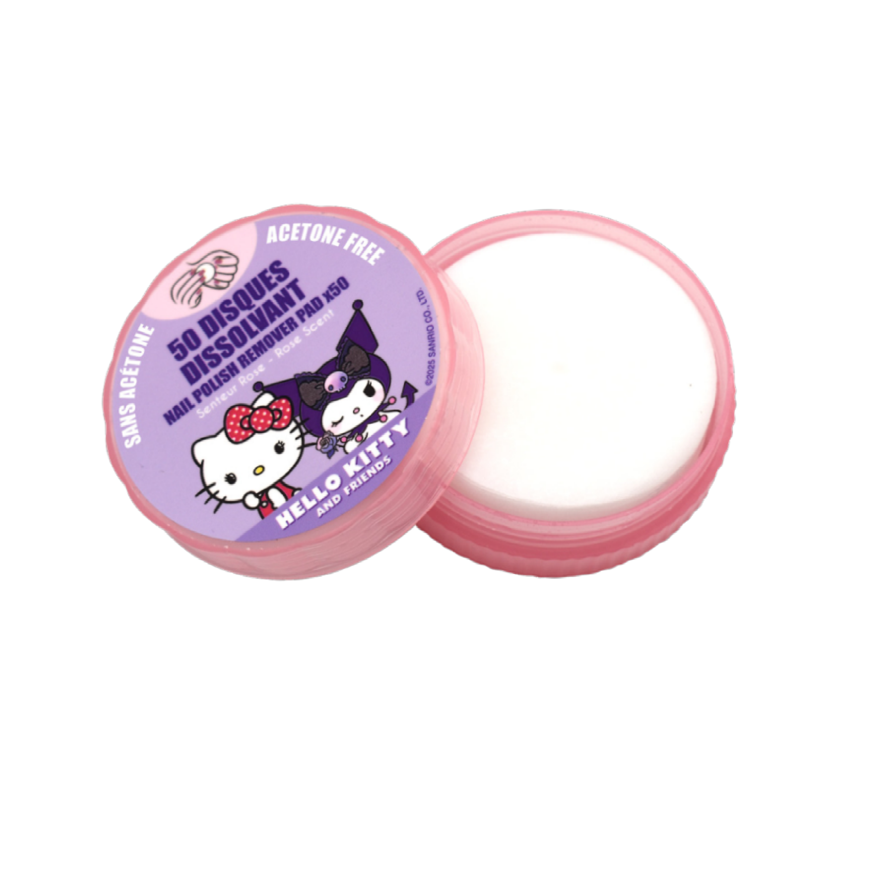 Дискови за скидање лака за нокте Hello Kitty and Friends Скидач лака за нокте