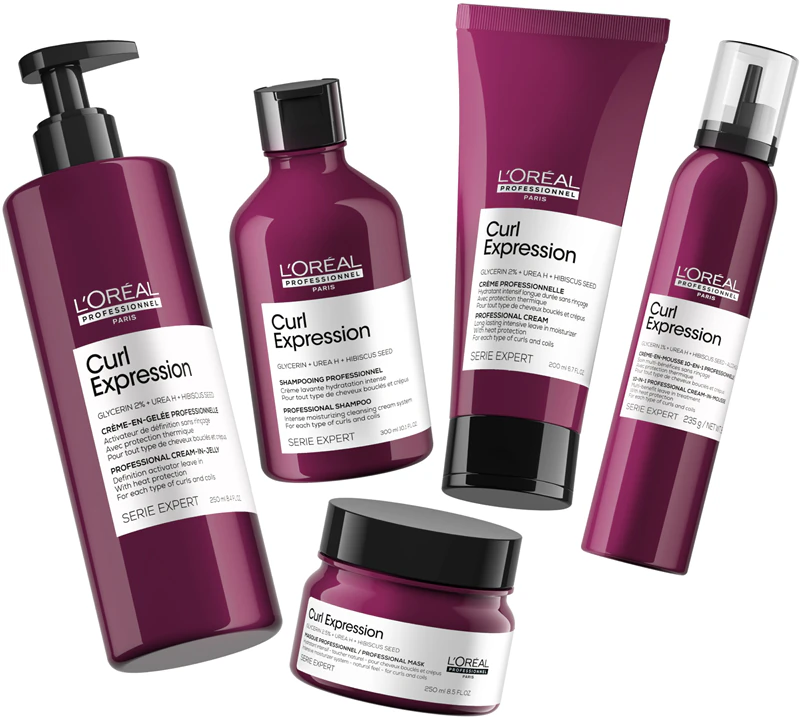 L'Oréal Professionnel Serie Expert Curl Expression é um tratamento hidratante para cabelos cacheados e ondulados.
