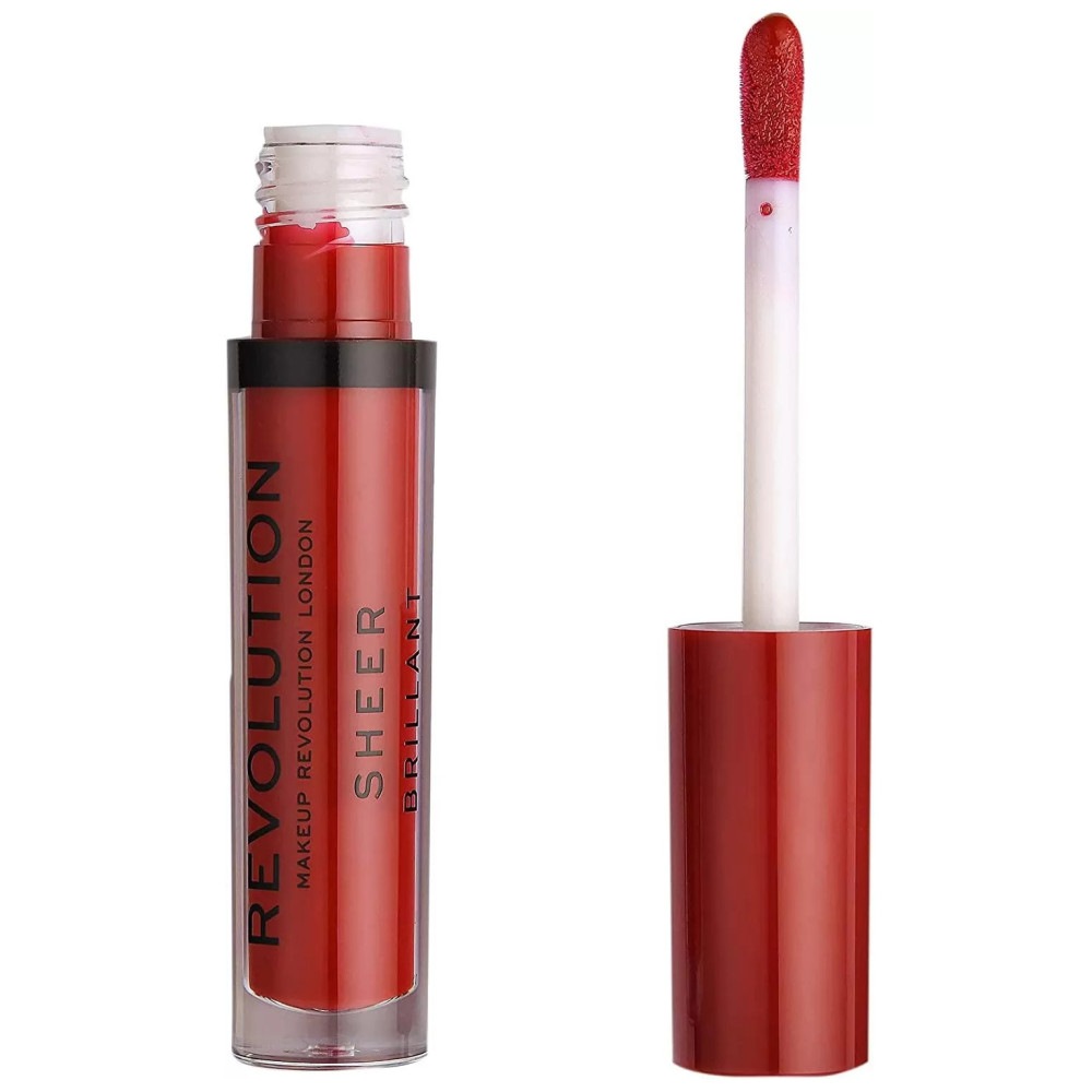 Makeup Revolution Gloss à Lèvres Sheer Brillant