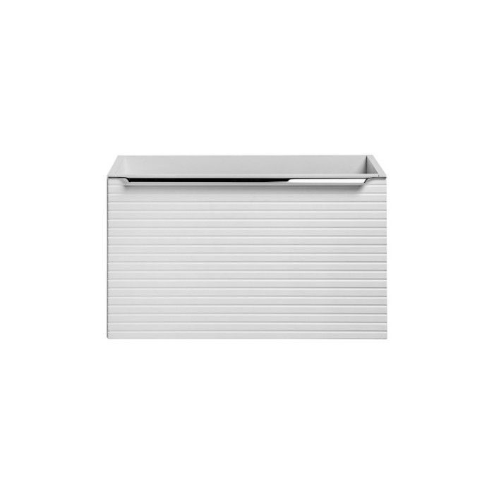 Double sink vanity unit - GENERIC - Camille White - 150 cm - Modern design - Self-assembly required