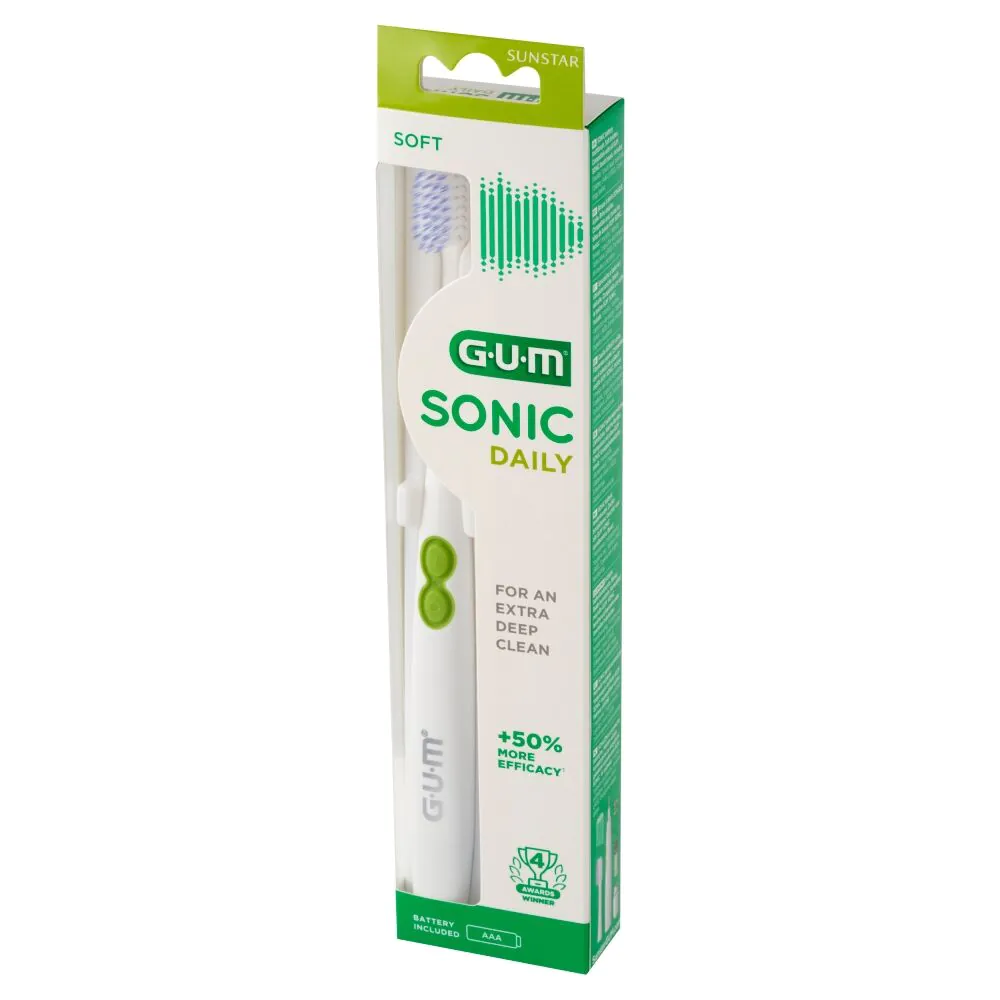 Gum Sonic Daily Szczoteczka soniczna, biała