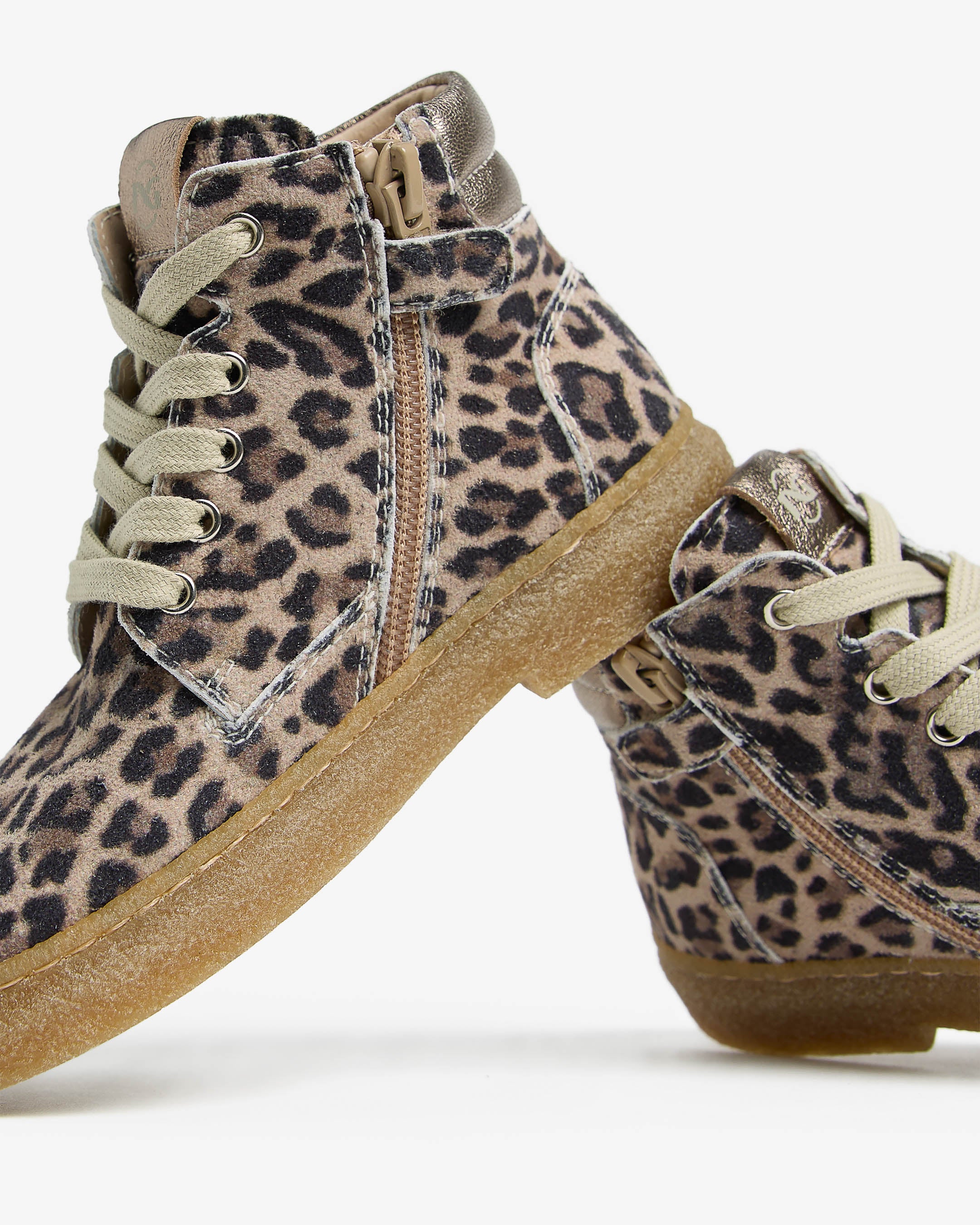  Mädchen-Ankle-Boots aus Funktionsmaterial und Leder