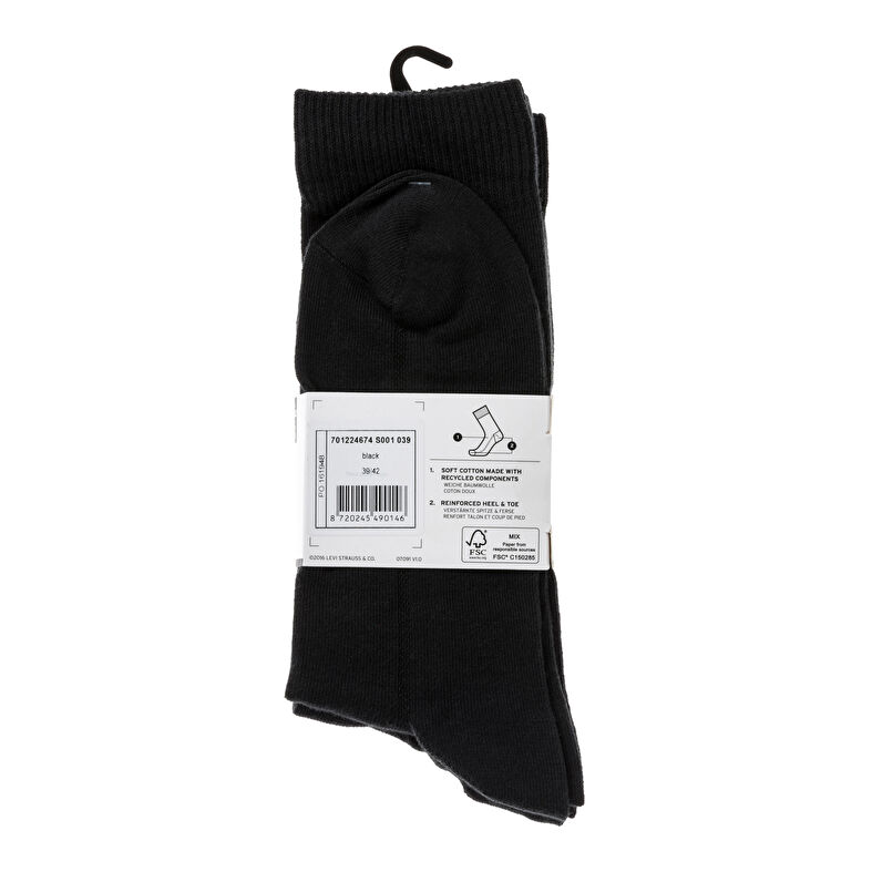 Calcetines y medias negras para hombre