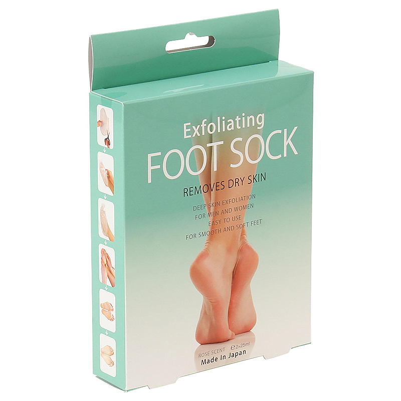 Exfoliërende voetsok