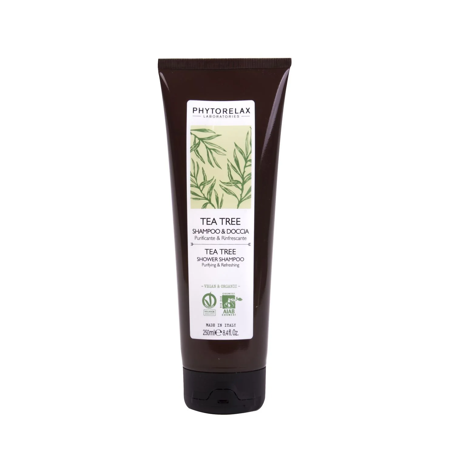 Bodycare Vegan & Organic Shampoo&Doccia Purificante & Rinfrescante - Bagno e Doccia, Shampoo Uso Frequente