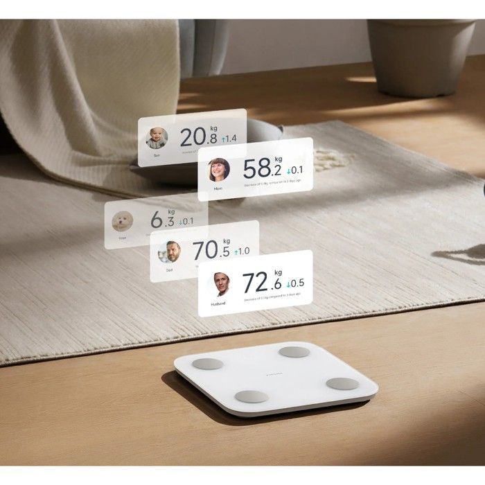Bilancia per la composizione corporea - Xiaomi - S400 - 180 kg - Elettronica - BMI