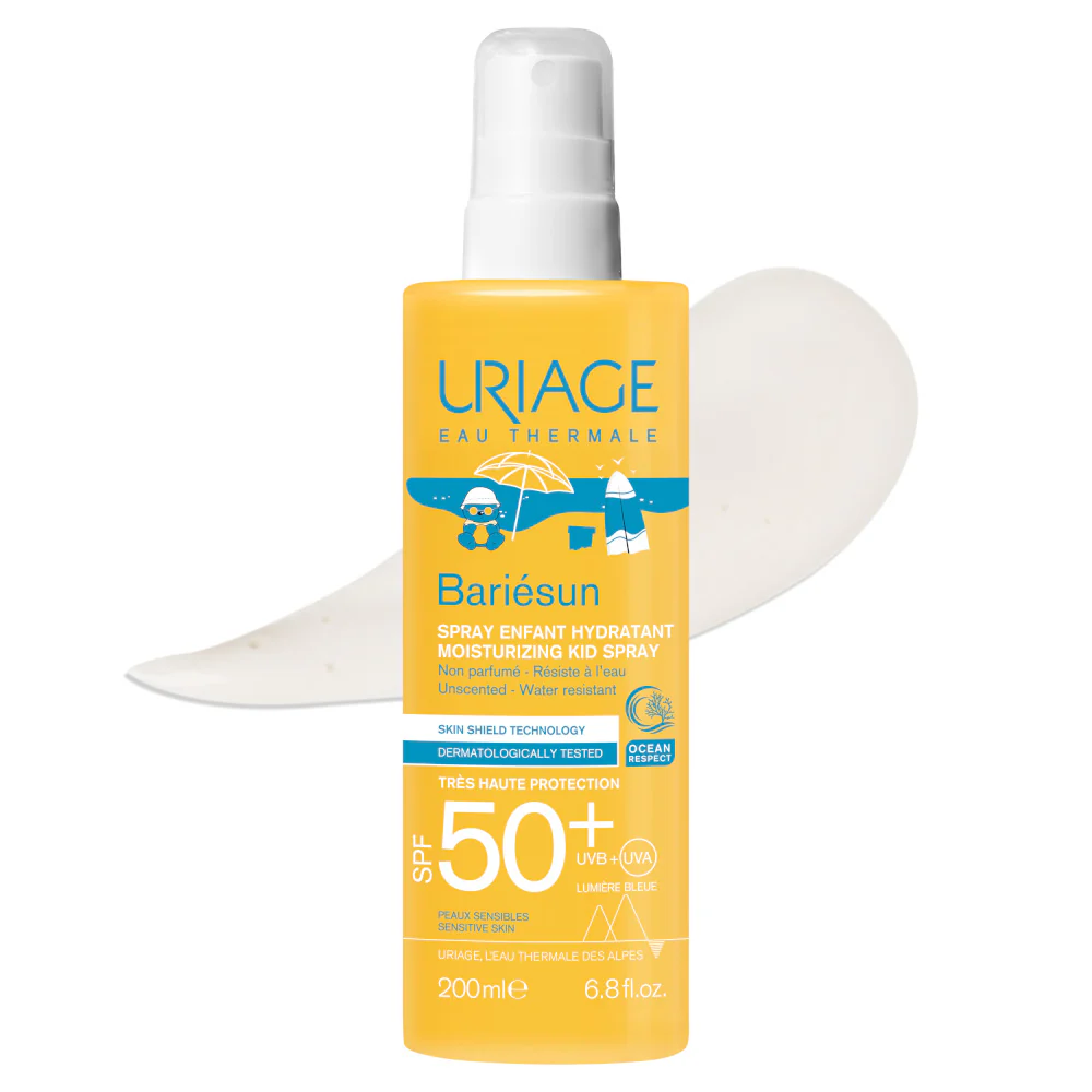 BARIESUN Spray Idratante Bambini SPF50+ - Spray solare corpo alta prot., Prodotti per Bambini