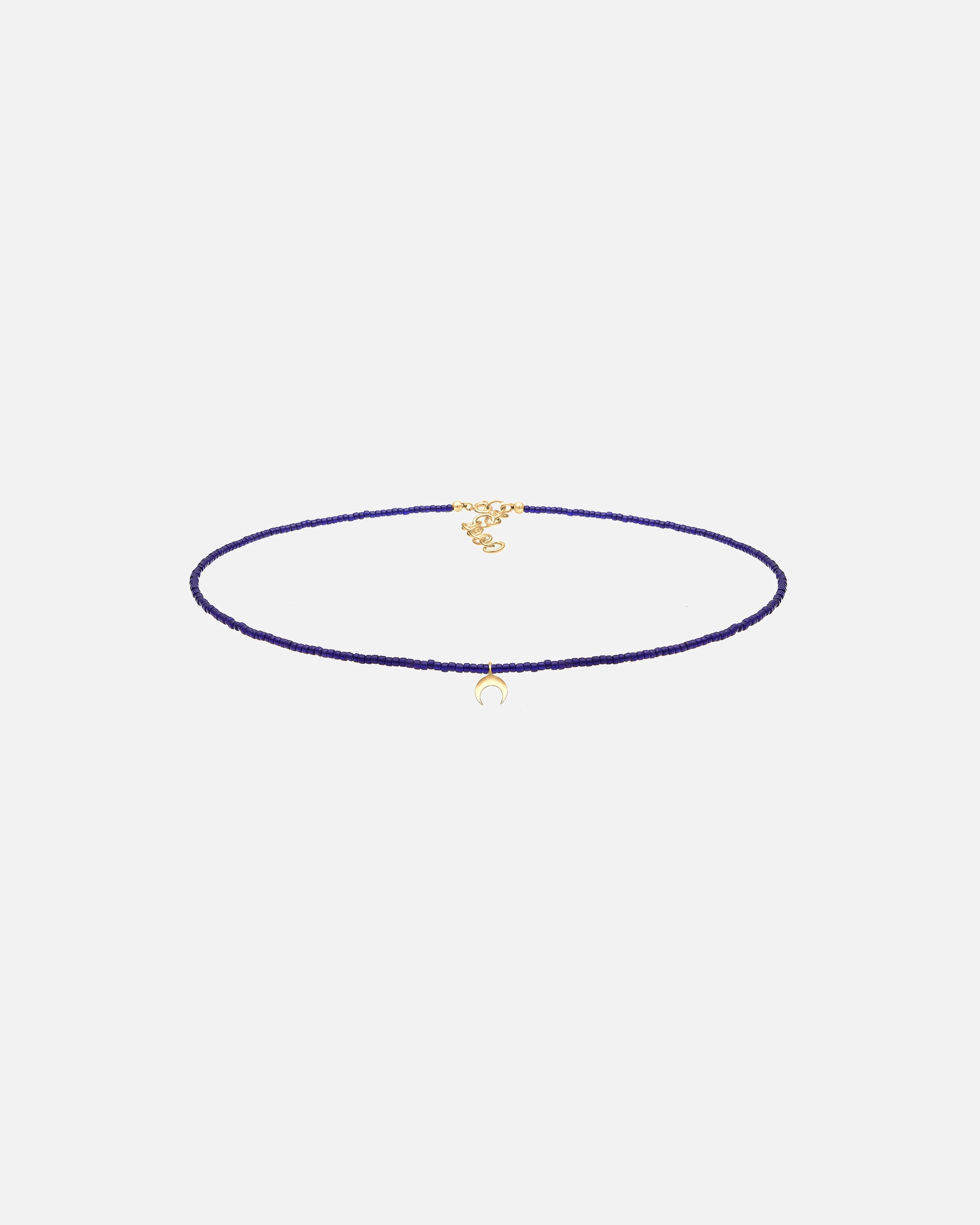 Elli Femme Choker Pendentif Demi-Lune - (925/1000) Argent
