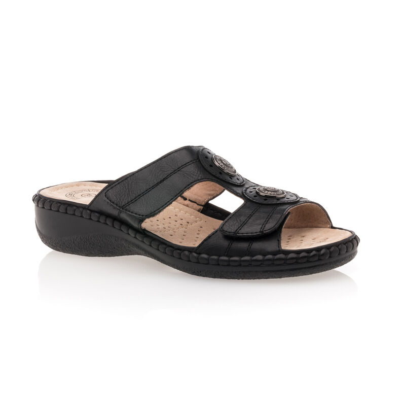 Schwarze Damen-Komfortschuhe