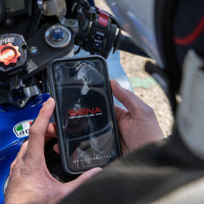 Intercomunicador Bluetooth para motocicleta - Sena - 5R Lite - Juego de 2 - Recargable por USB - Negro