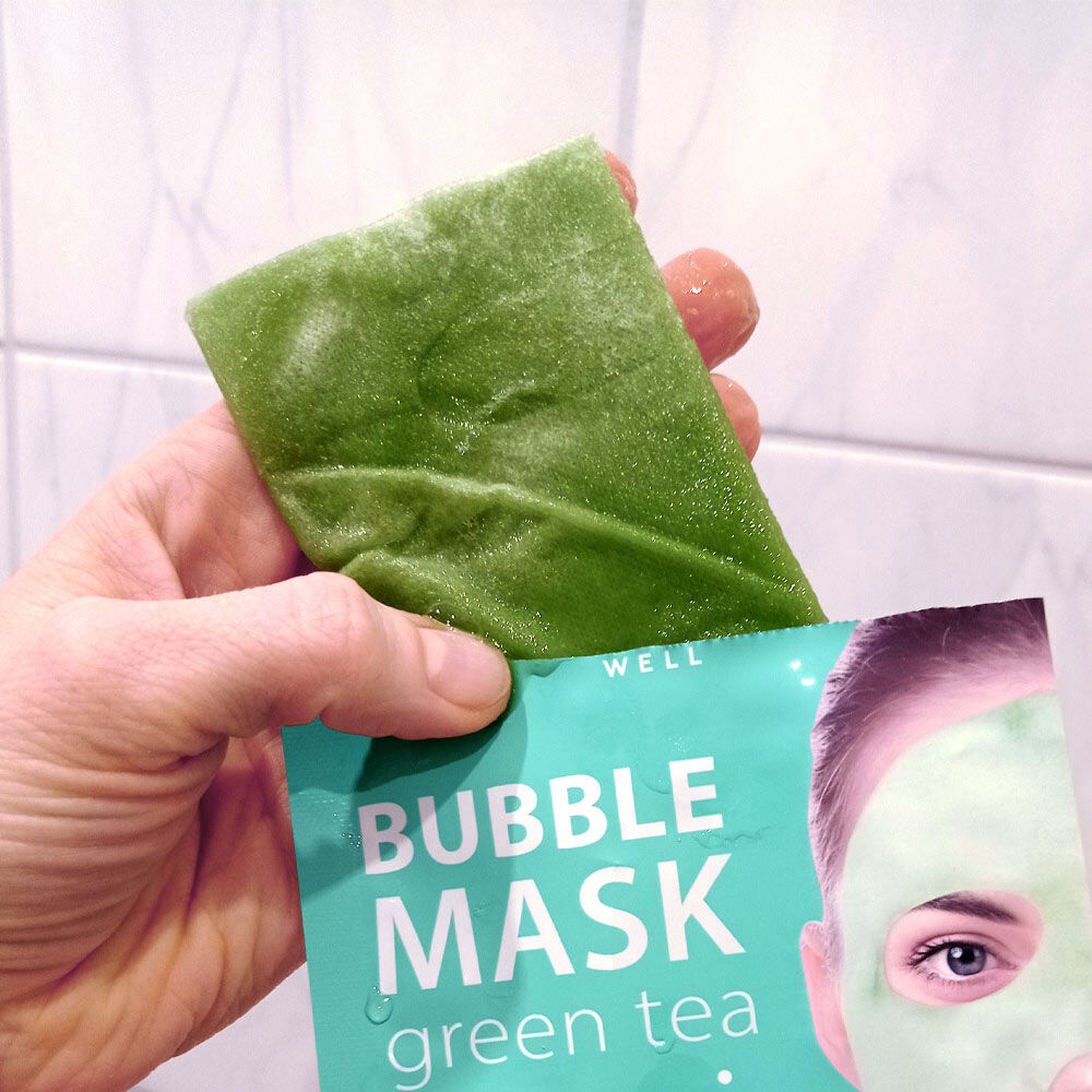 Stay Well Bubble Mask Green Tea