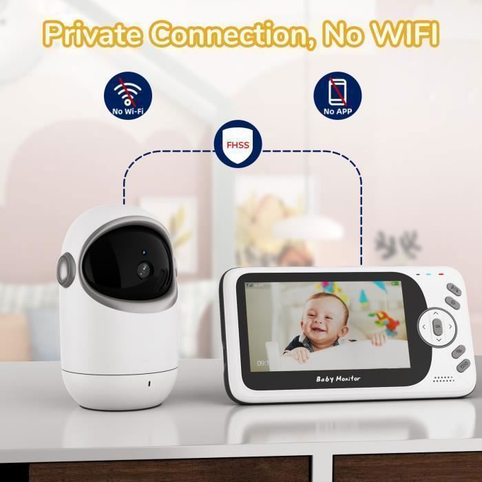 300° Baby Monitor, 4.3