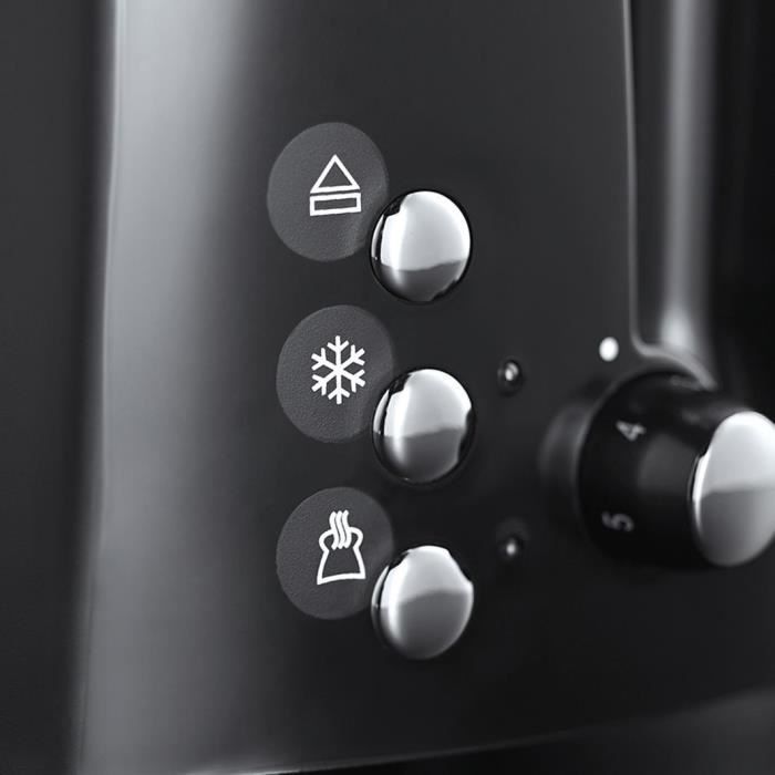 Tostadora RUSSELL HOBBS 22601-56 - Ranuras anchas - Negra