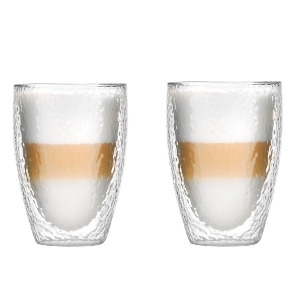 Komplet 2 Szklanek Alessia 350 ml Z Podwójnymi Ściankami