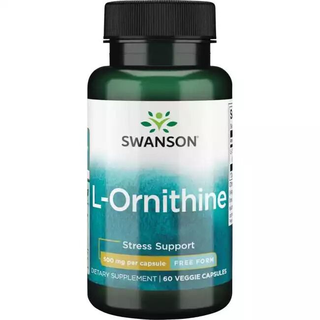 Swanson L-ornitīns 500 mg