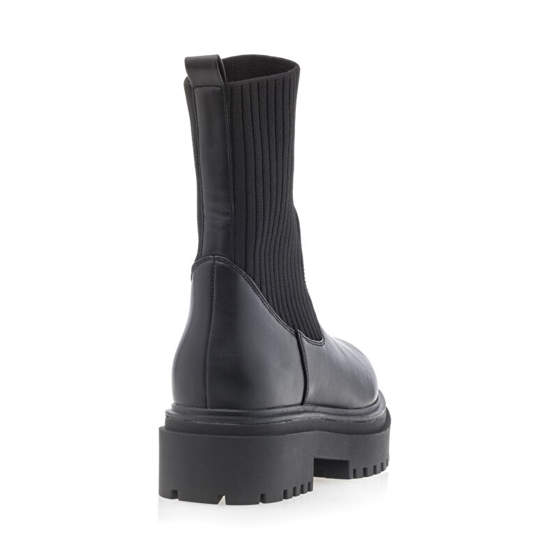 Γυναικείες μαύρες μπότες / μποτάκια μέχρι τον αστράγαλο