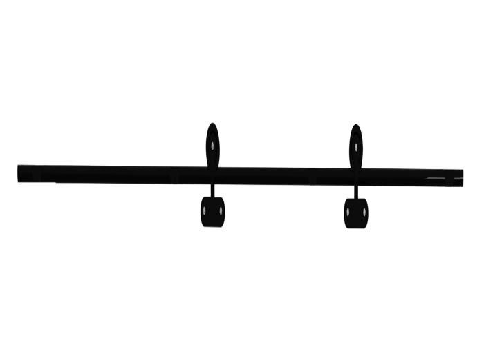 Rail coulissant apparent pour portes coulissantes MINIMO - MONDO + SABLE en 73 ou 83 ou 93 cm - AURYS NORMANDIE