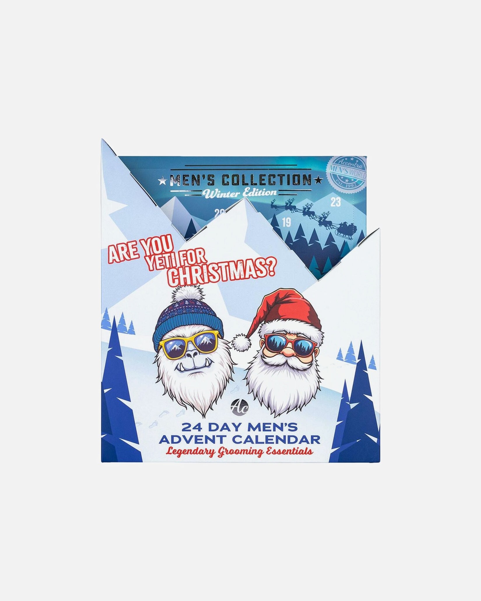 Accentra adventski kalendar, muška kolekcija, zimsko izdanje – 1 komad