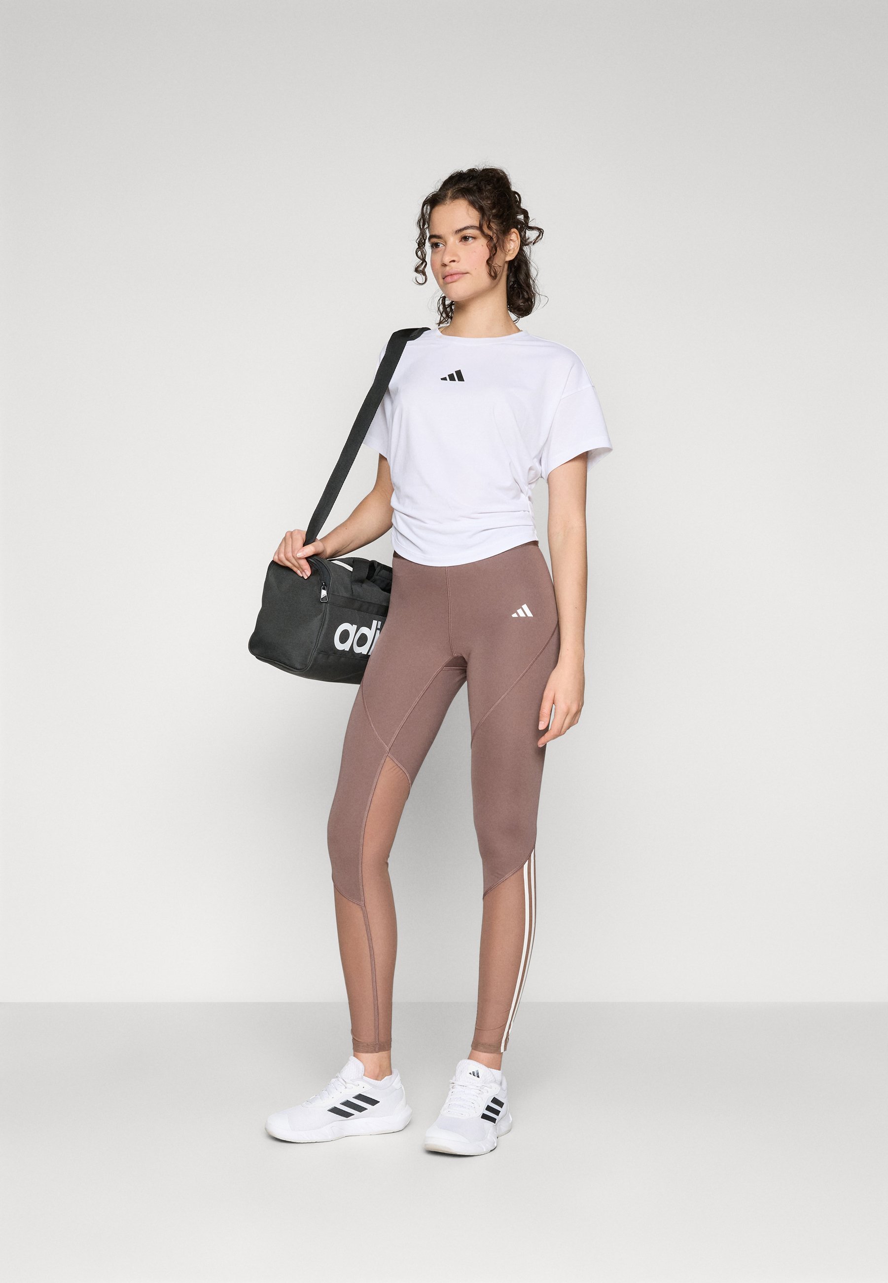 adidas Performance POWER - T-shirt de sport - blanc