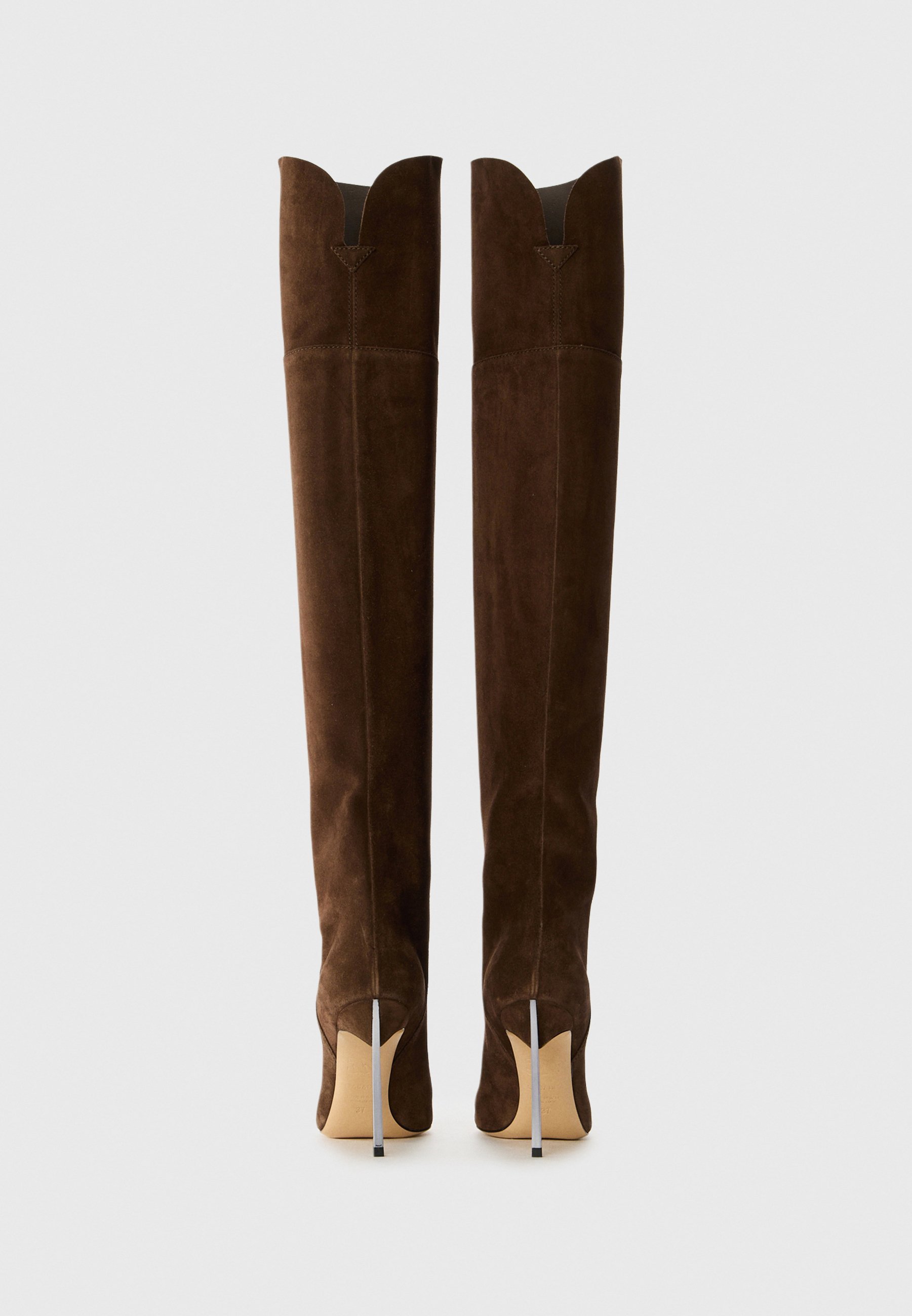 Casadei BLADE ZINCO - Laarzen met hoge hakken - bruin