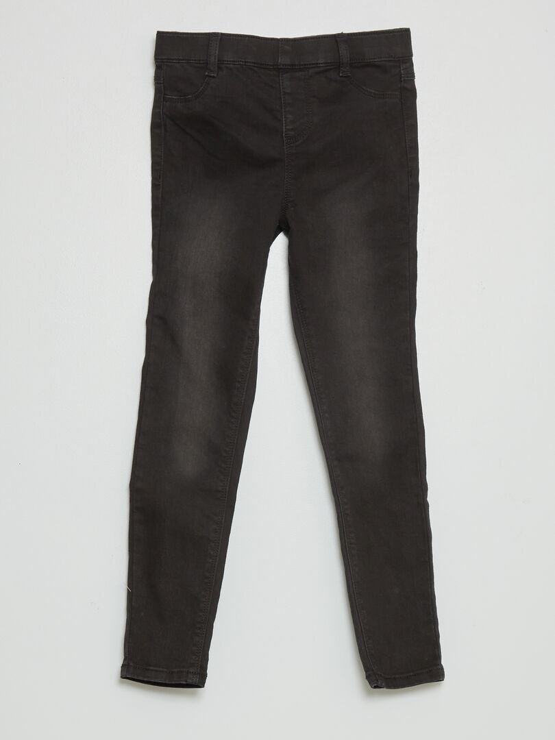 Calça jeans legging - PRETA
