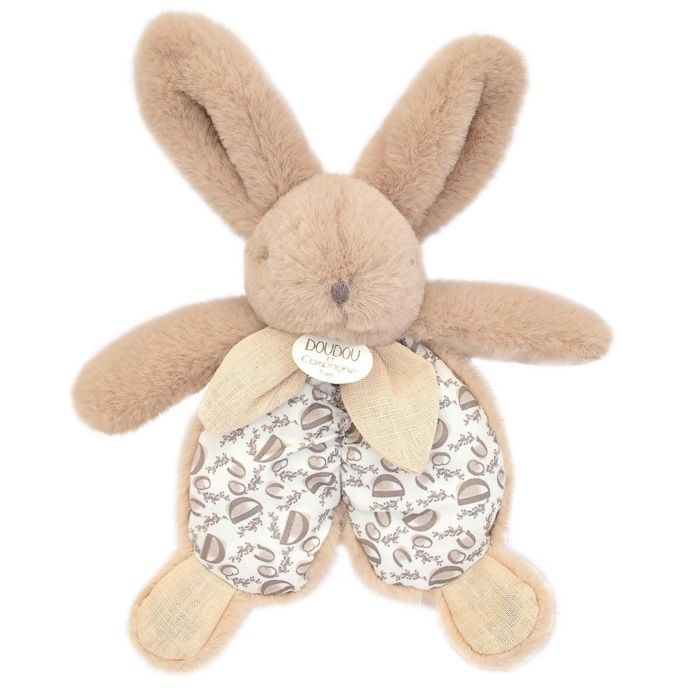 Doudou et Compagnie - Plush Rabbit - Small - Sand Beige