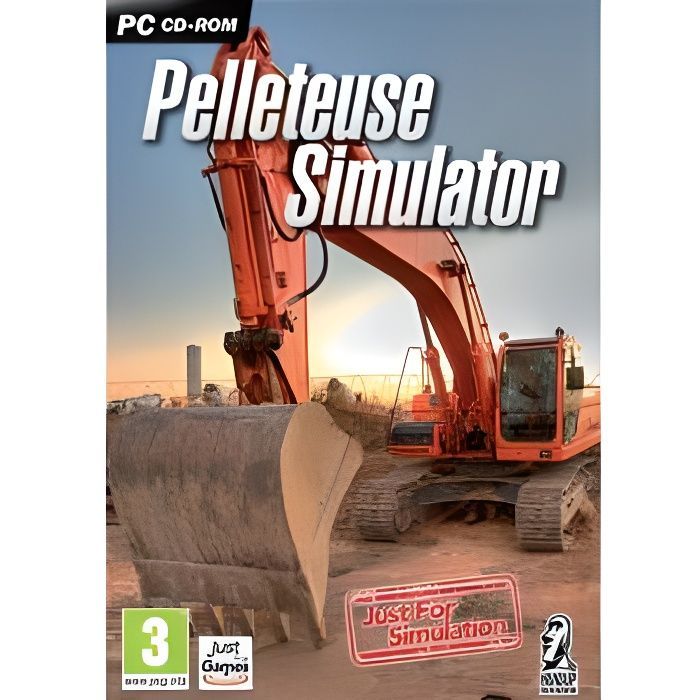 Simulation - Just For Games - Excavator Simulator - PC Platform - Simulation Genre - PEGI 3+